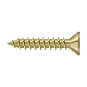 Wood Screw, Steel, #9 x 1"